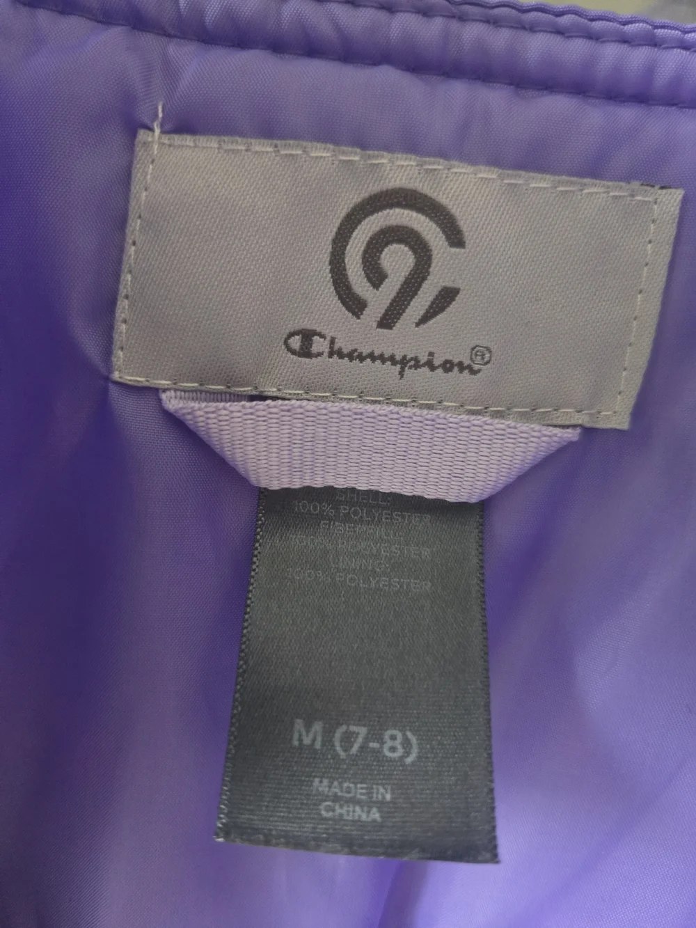 Champion Kids Purple Snow Bib Overalls